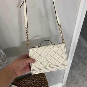 Tory Burch Robinson Crosshatch Mini Crossbody (NEW)